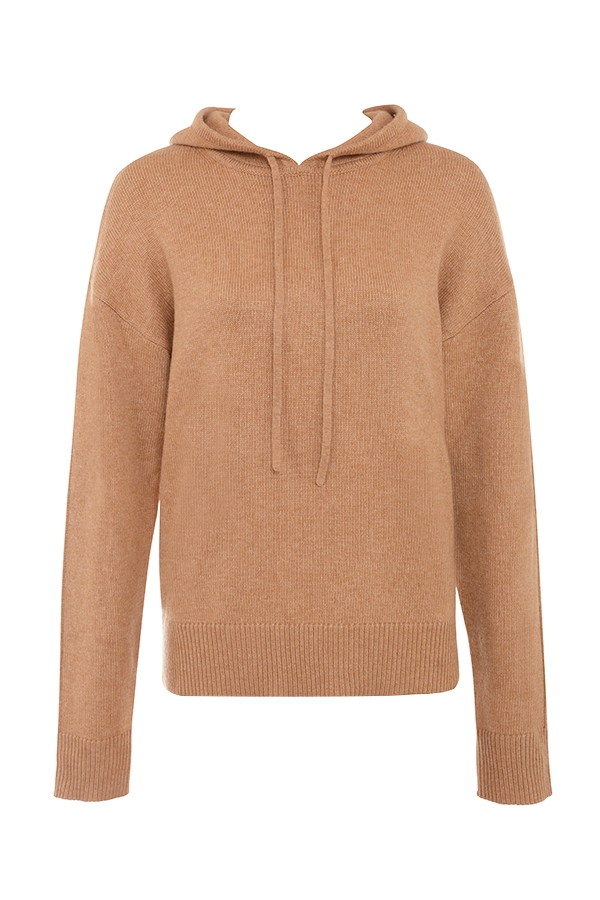 Jionni  Camel Cashmere Blend Hoodie — image 8