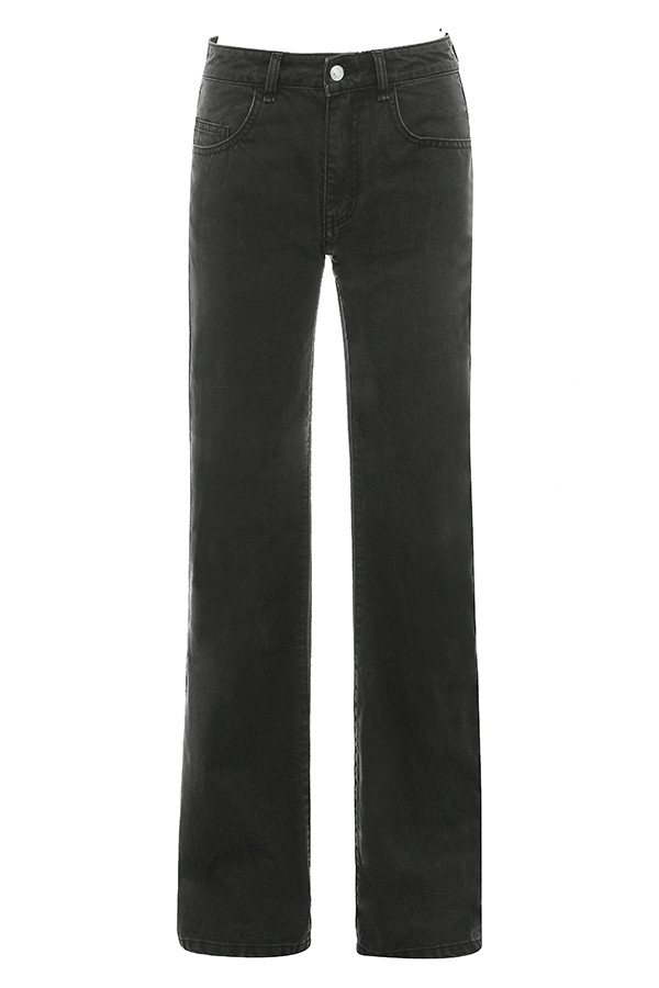 Mistress Rocks Black Straight Leg Jeans - SALE — image 8