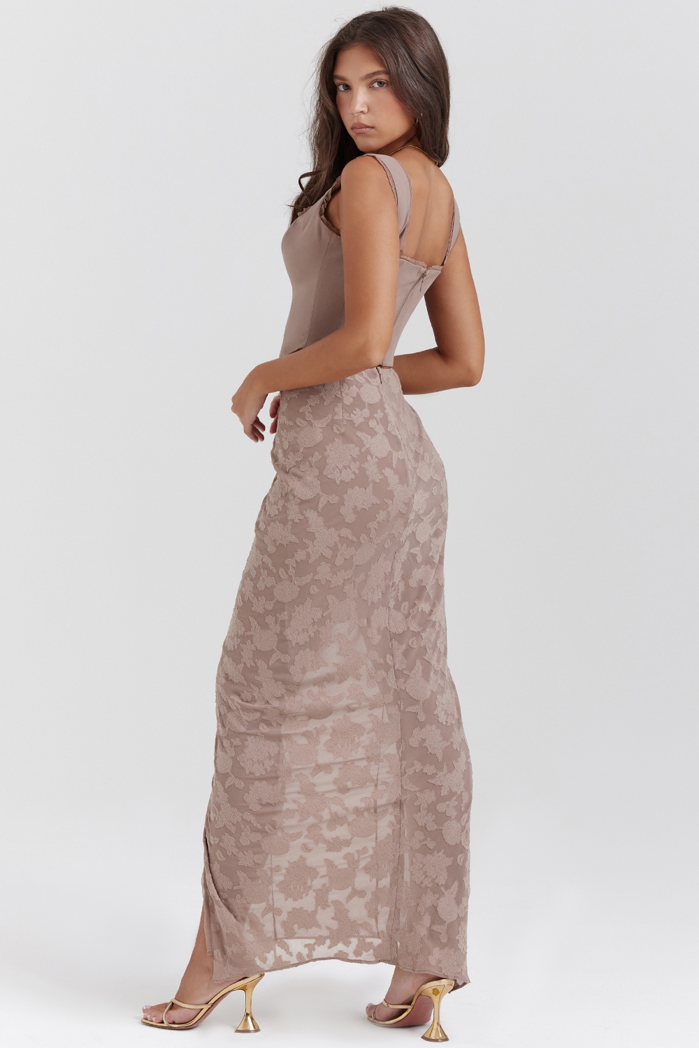 Vesper  Mushroom Maxi Skirt — image 6