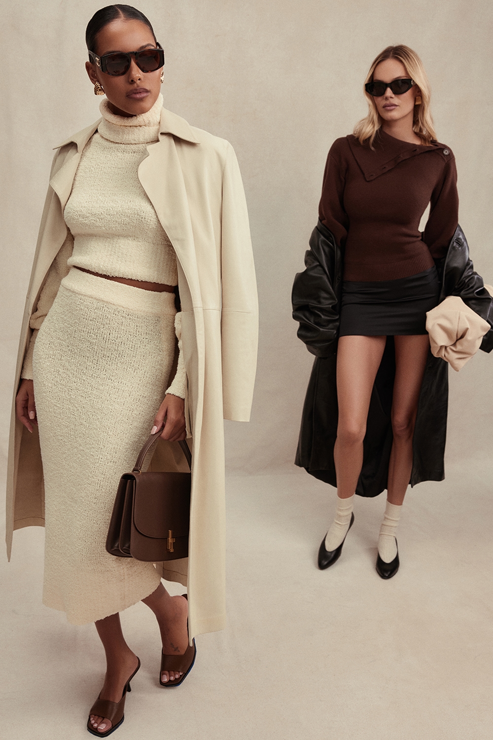 Adelita  Chocolate Cashmere Blend Sweater — image 9