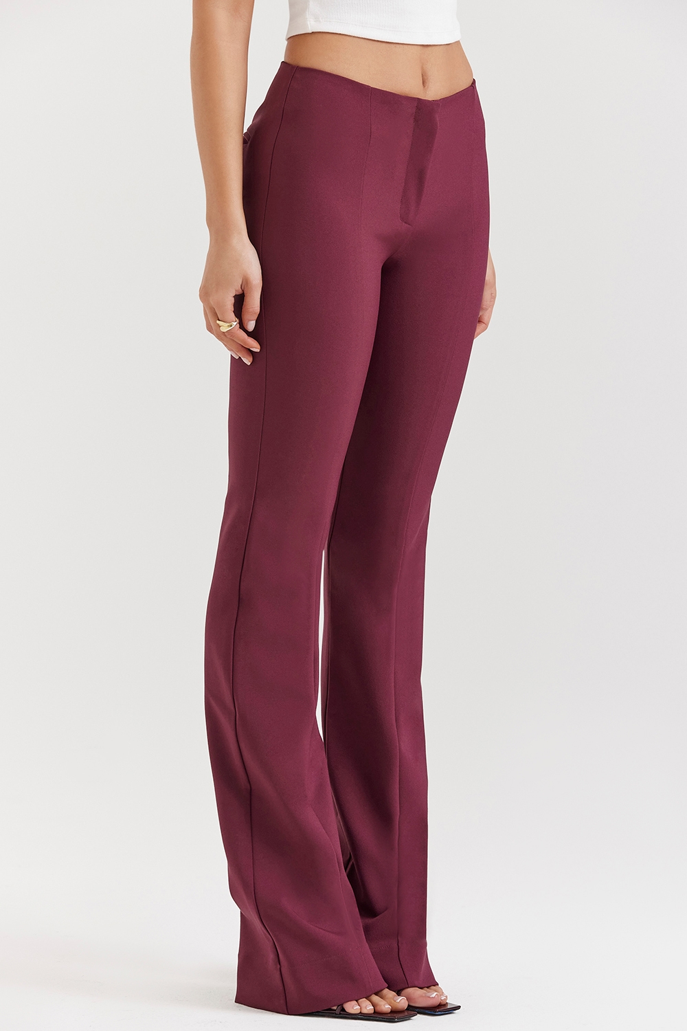 Lillie  Wine Trousers — image 11