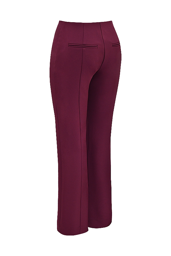 Lillie  Wine Trousers — image 16