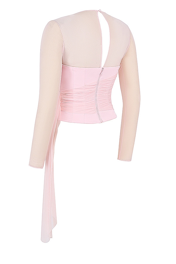 Mistress Rocks Peony Long Sleeve Corset - SALE — image 10