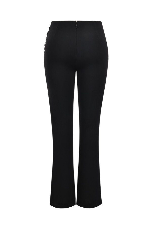 Mistress Rocks Black Draped Panel Trousers - SALE — image 10