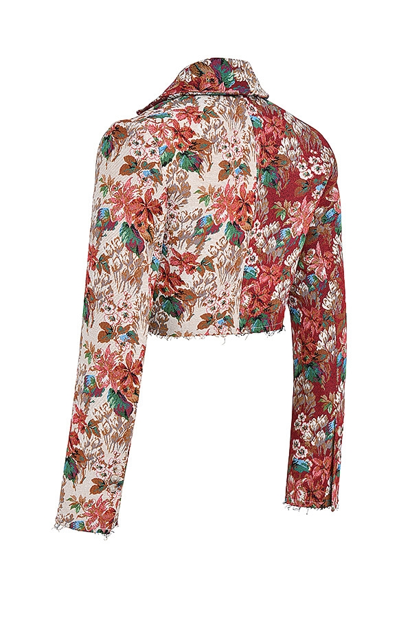 Mistress Rocks Tapestry Jacquard Cropped Blazer - SALE — image 12