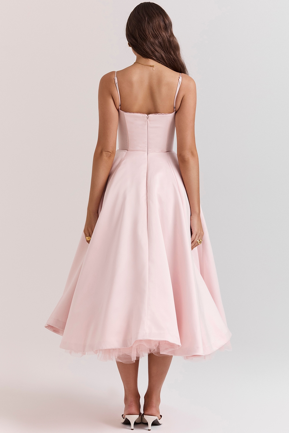 Mademoiselle  Ballerina Pink Midi Dress — image 10