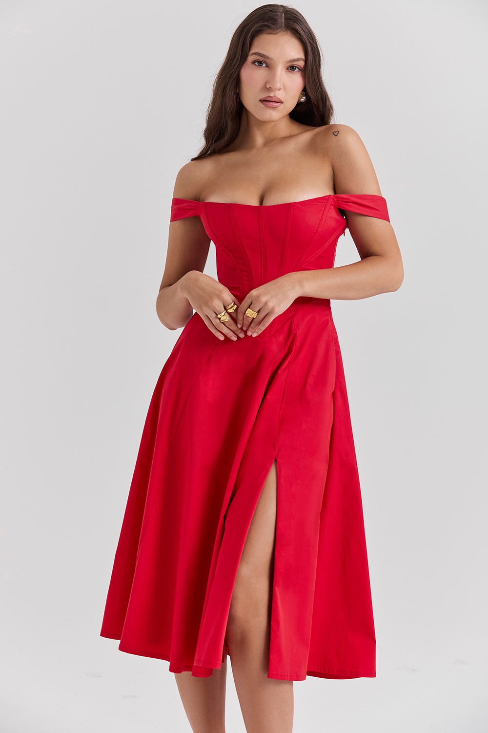 Saira  Scarlet Midi Sundress — image 7