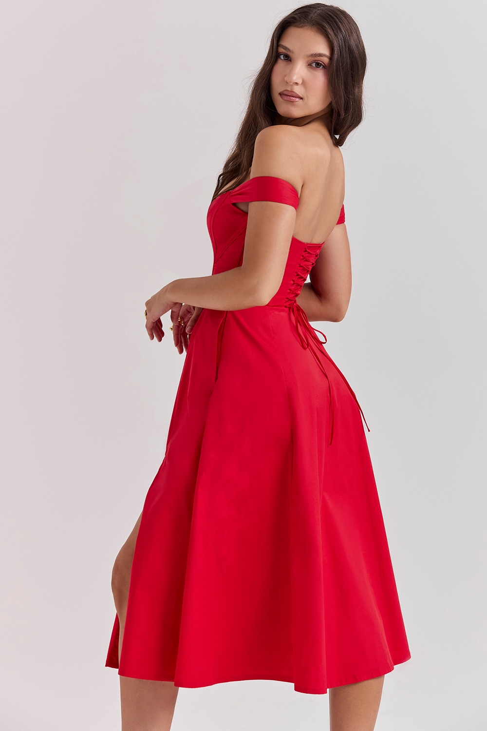 Saira  Scarlet Midi Sundress — image 9