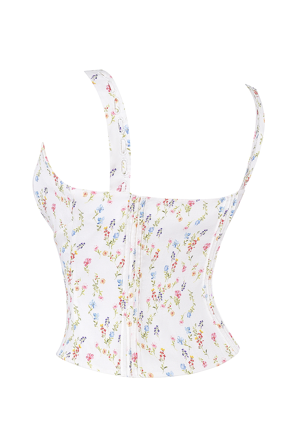 Chicca  White Posy Print Top — image 12