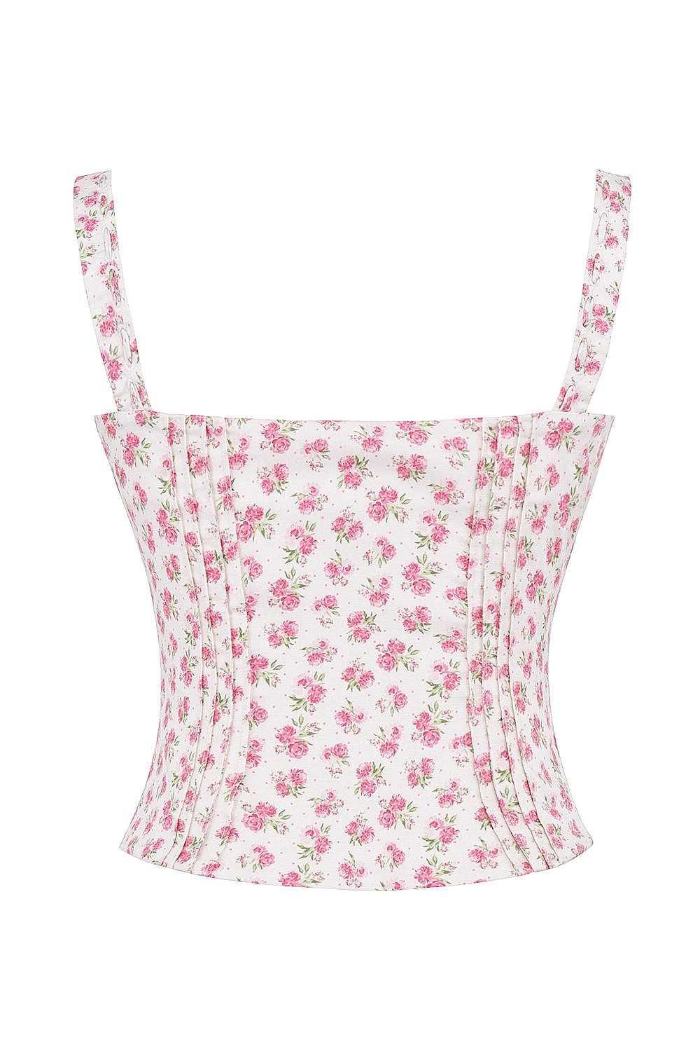 Chicca  White Rosebud Print Top — image 13