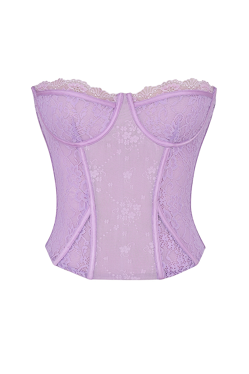 Mistress Rocks Orchid Lace Underwired Corset - SALE — image 10