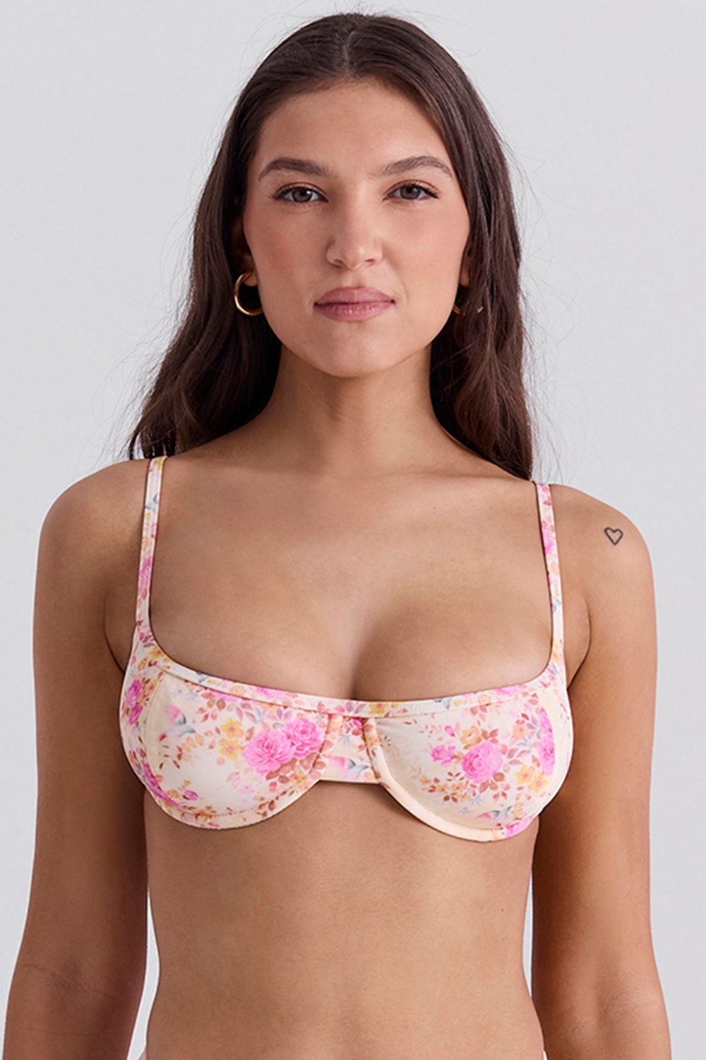 Antibes  Floral Print Underwired Bikini Top — image 3