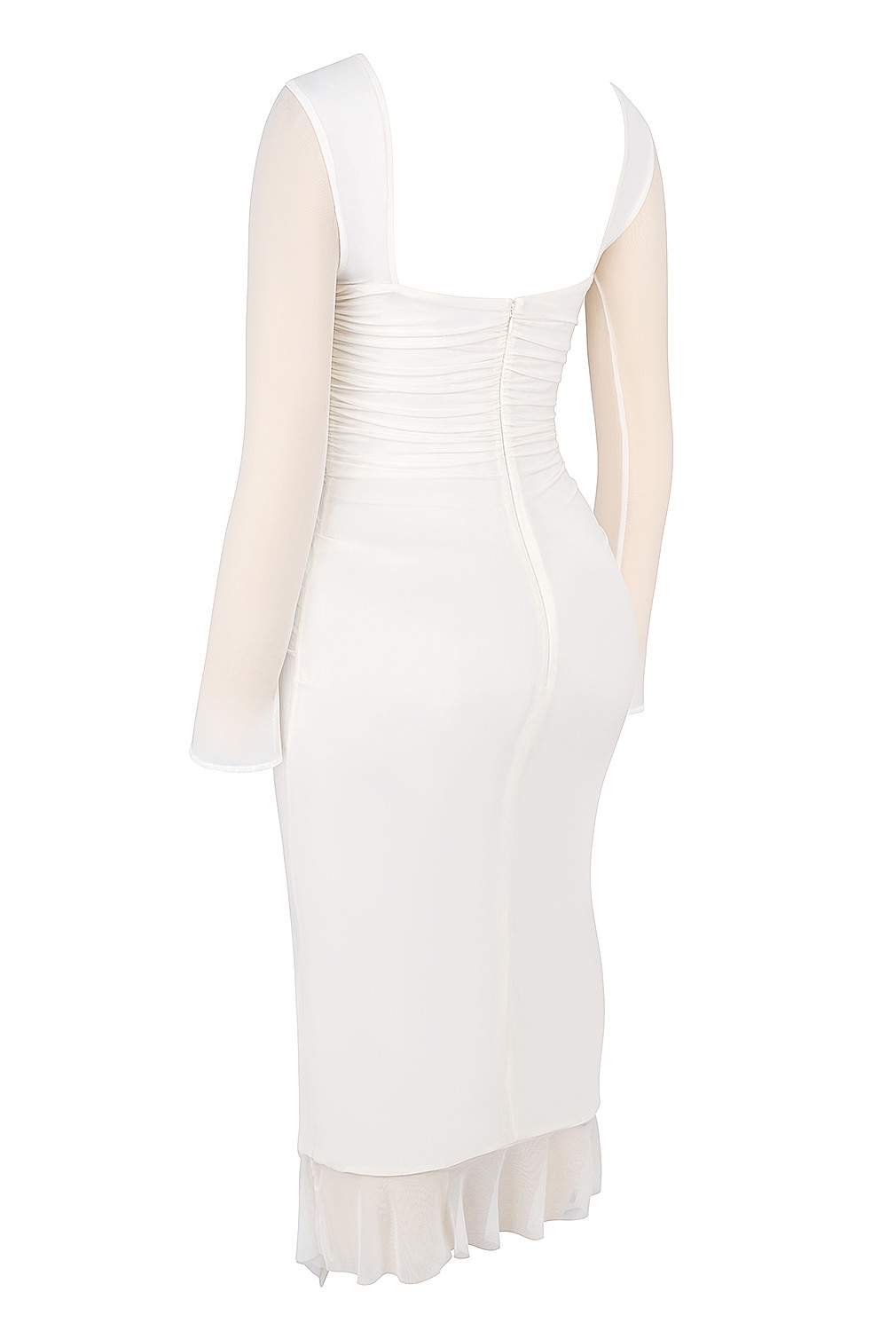 Mistress Rocks Ivory Ruffle Midi Dress - SALE — image 12