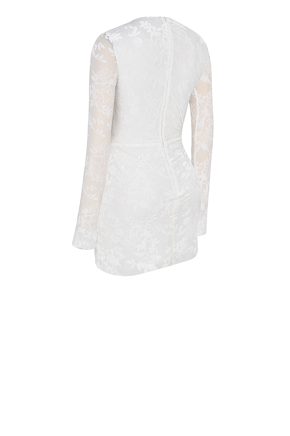 Mistress Rocks White Devore Cutout Mini Dress - SALE — image 11