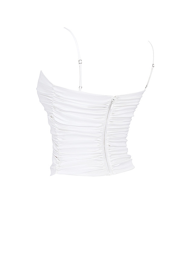 Mistress Rocks White Ruffle Top - SALE — image 12