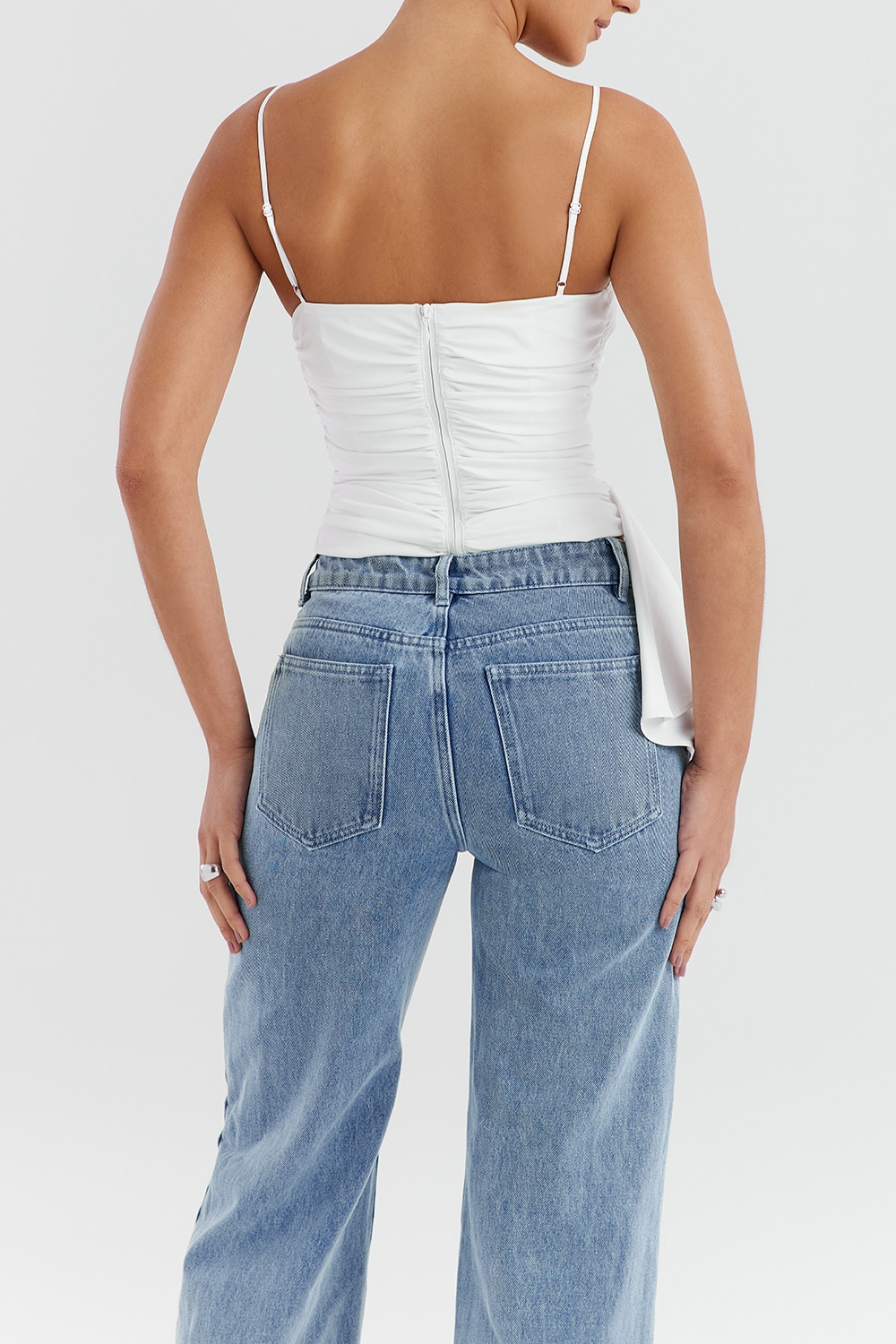Mistress Rocks White Ruffle Top - SALE — image 9