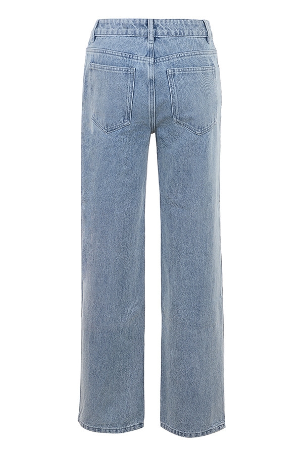 Mistress Rocks Blue Cross Front Baggy Jeans - SALE — image 12