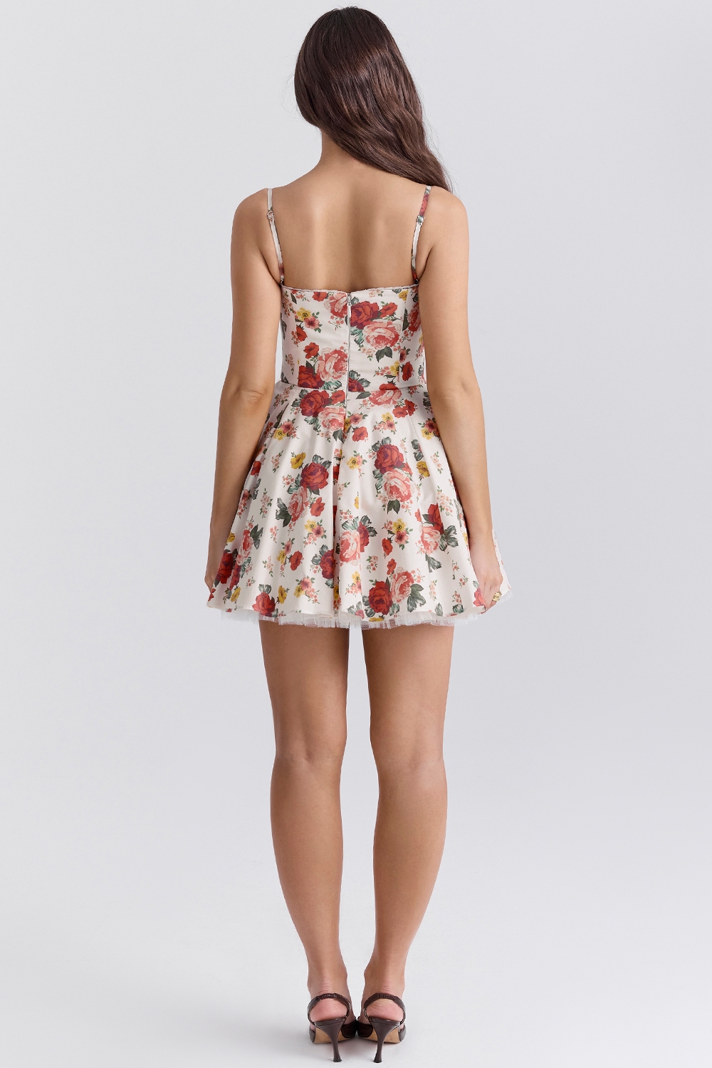 Minimoiselle  Italian Rose Print Tulle Mini Dress — image 9