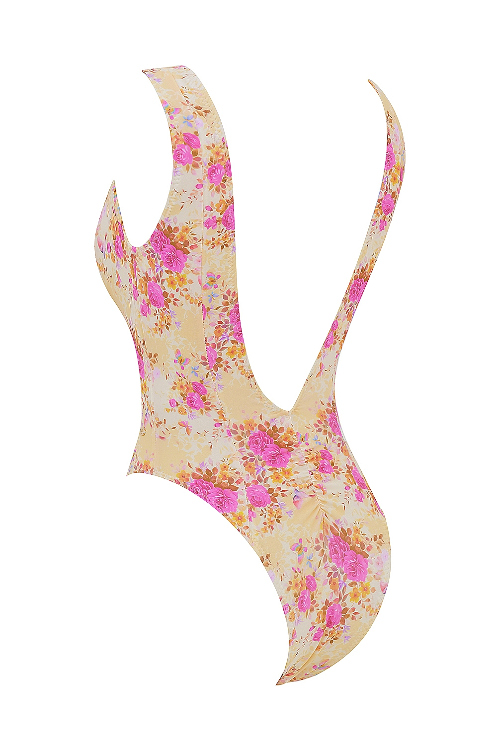 Martinique  Floral Print Plunge Swimsuit — image 12