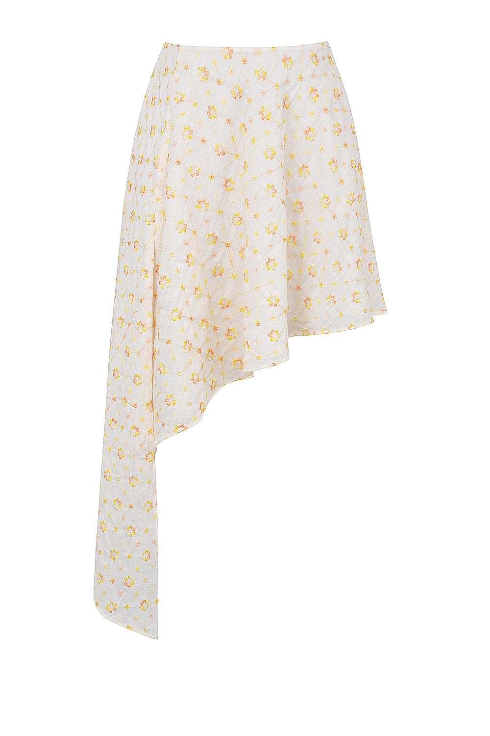 Mistress Rocks Cloud Floral Embroidered Hanky Hem Skirt - SALE — image 11