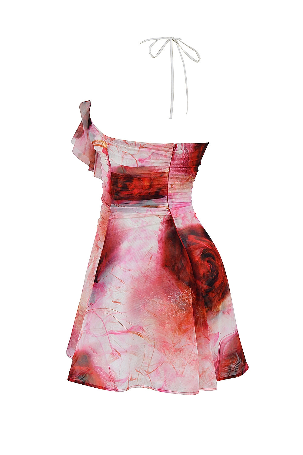 Mistress Rocks Rose Print Frill Halter Mini Dress - SALE — image 13