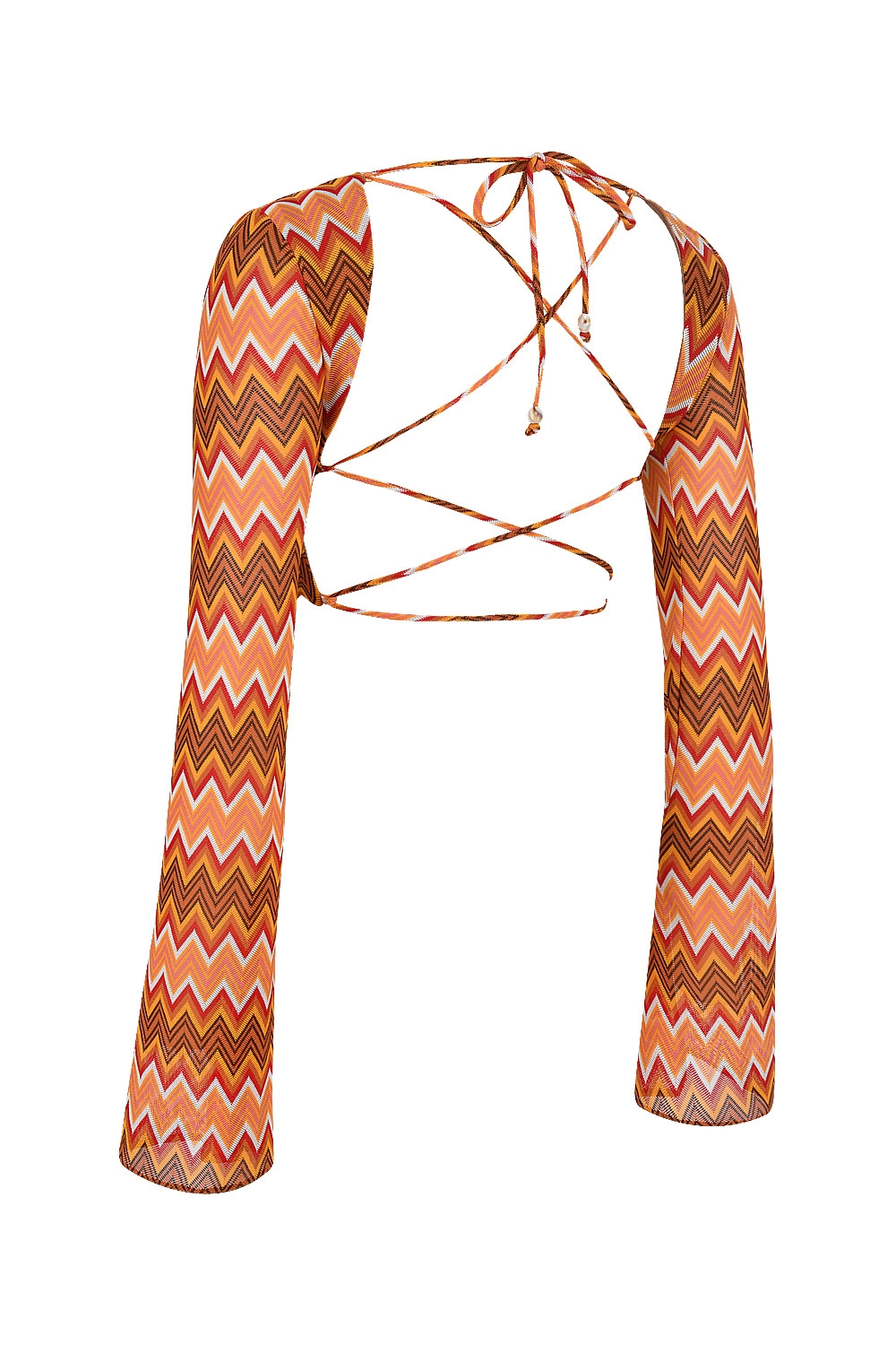 Mistress Rocks Multicolour Knit Open Back Top - SALE — image 14