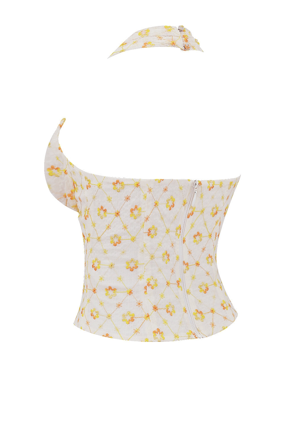 Mistress Rocks Cloud Floral Embroidered Halter Top - SALE — image 12