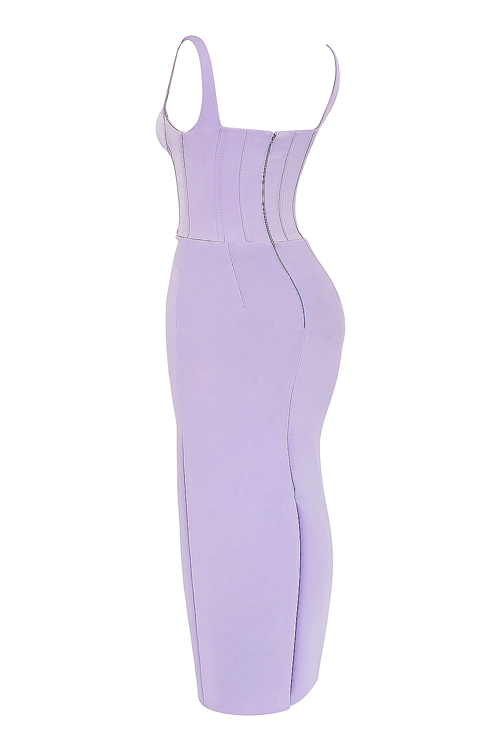 Breeze  Orchid Satin Corset Maxi Dress — image 10