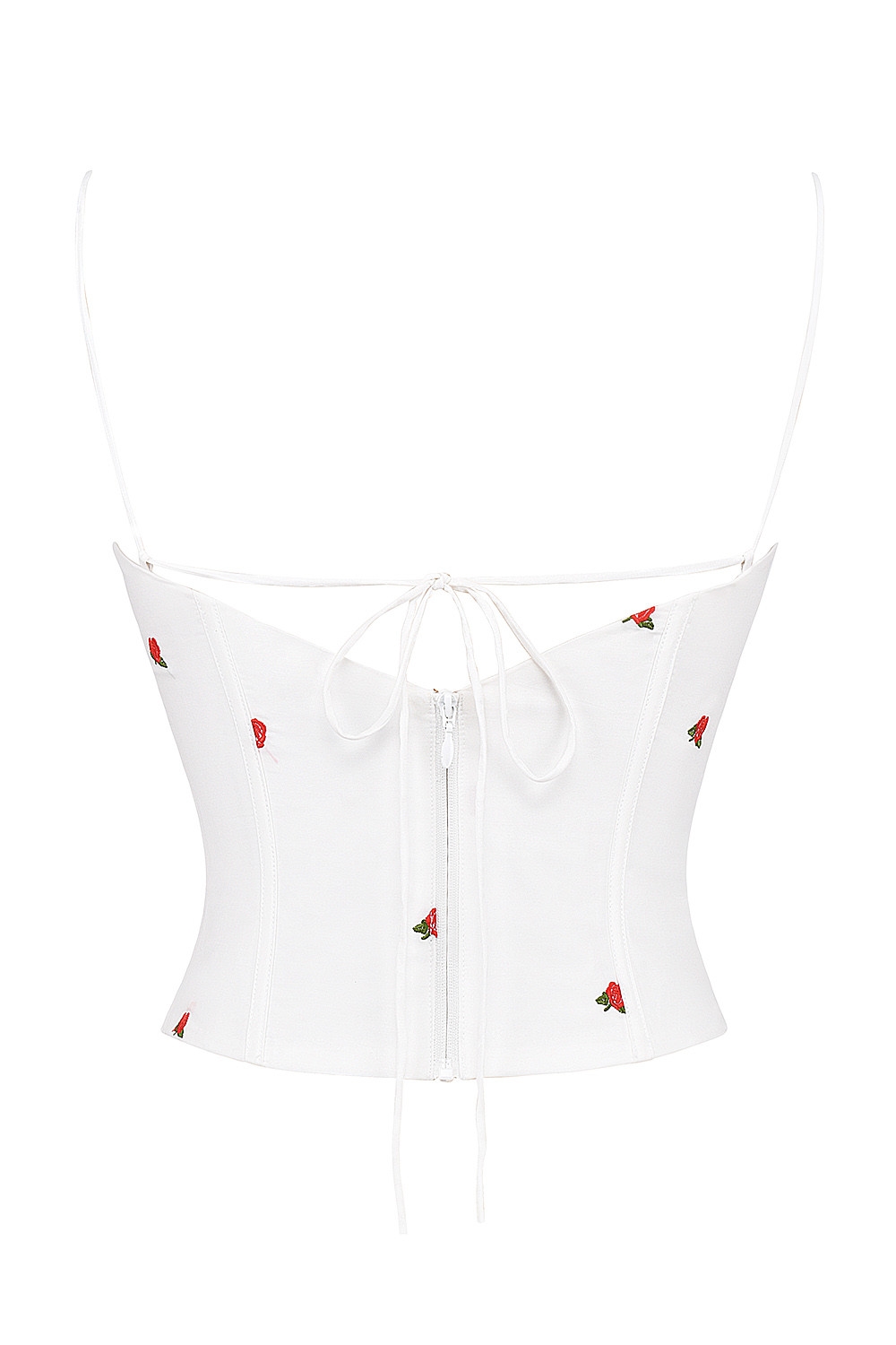 Mistress Rocks Cloud Rose Embroidered Corset - SALE — image 13