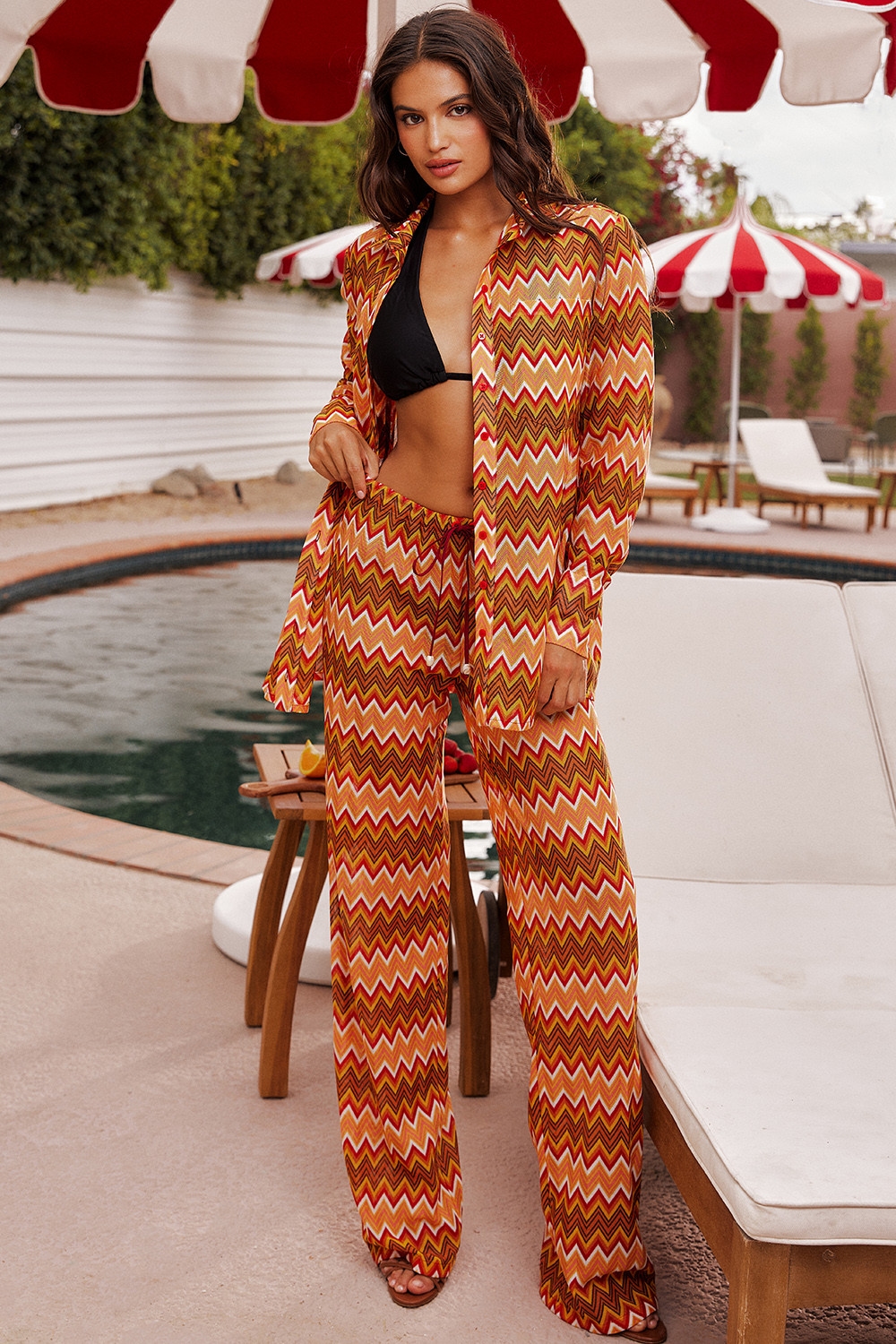 Mistress Rocks Multicolour Knit Trousers - SALE — image 2