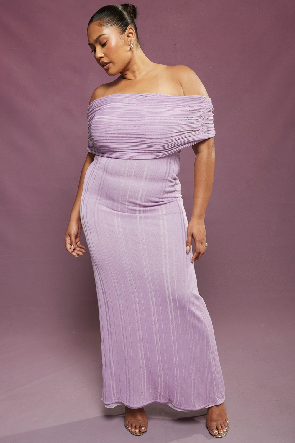 Micah  Orchid Ladder Knit Maxi Dress — image 6