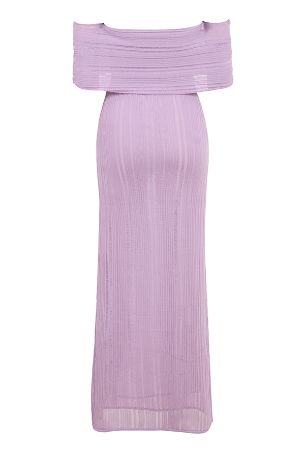 Micah  Orchid Ladder Knit Maxi Dress — image 10