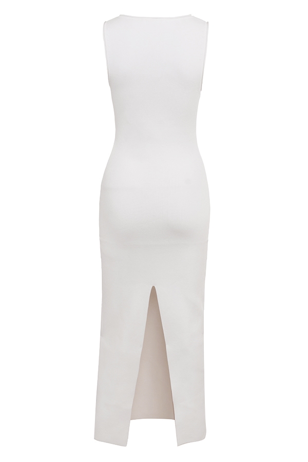 Noli  White Sleeveless Maxi Dress — image 10
