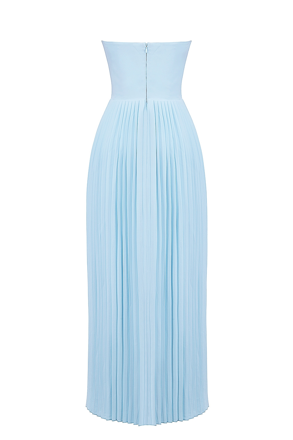 Marcella  Ocean Blue Pleated Maxi Dress — image 11