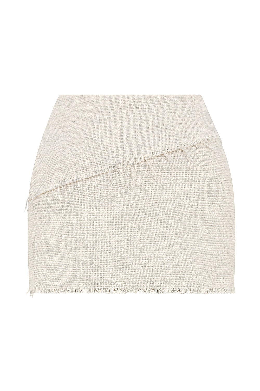 Mistress Rocks Taupe Frayed Tweed Mini Skirt - SALE — image 13