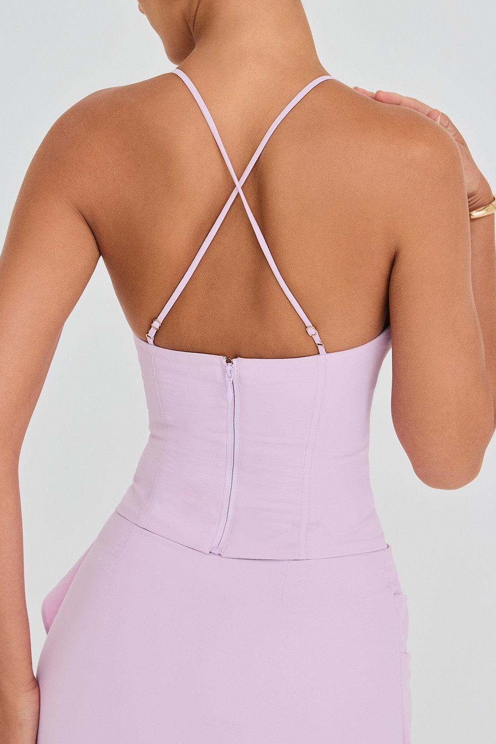 Mistress Rocks Orchid Beaded Halter Top - SALE — image 8