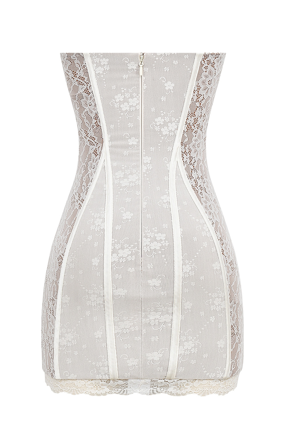 Mistress Rocks White Lace Underwired Mini Dress - SALE — image 12