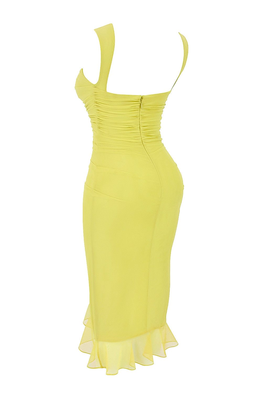 Mistress Rocks Lime Sorbet Ruffle Midi Dress - SALE — image 11
