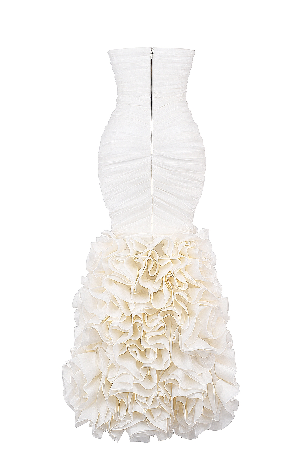 Gabrielle  Ivory Strapless Ruffle Bridal Gown — image 12