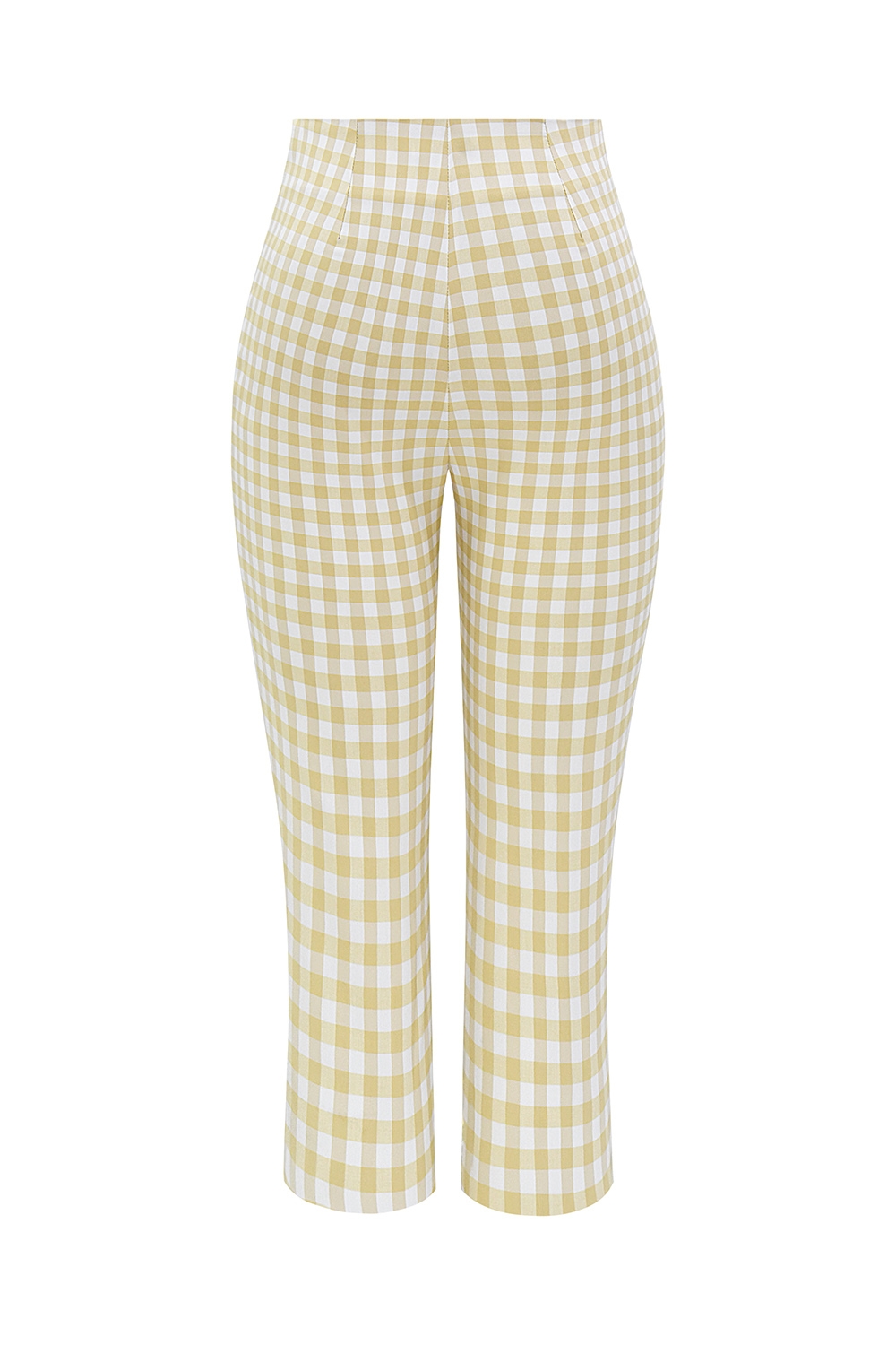 Carella  Gingerbread Gingham Capri Trousers — image 12