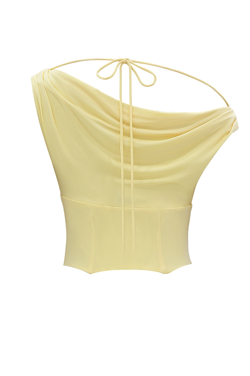 Mistress Rocks Creme Brûlée Off Shoulder Draped Top - SALE — image 12