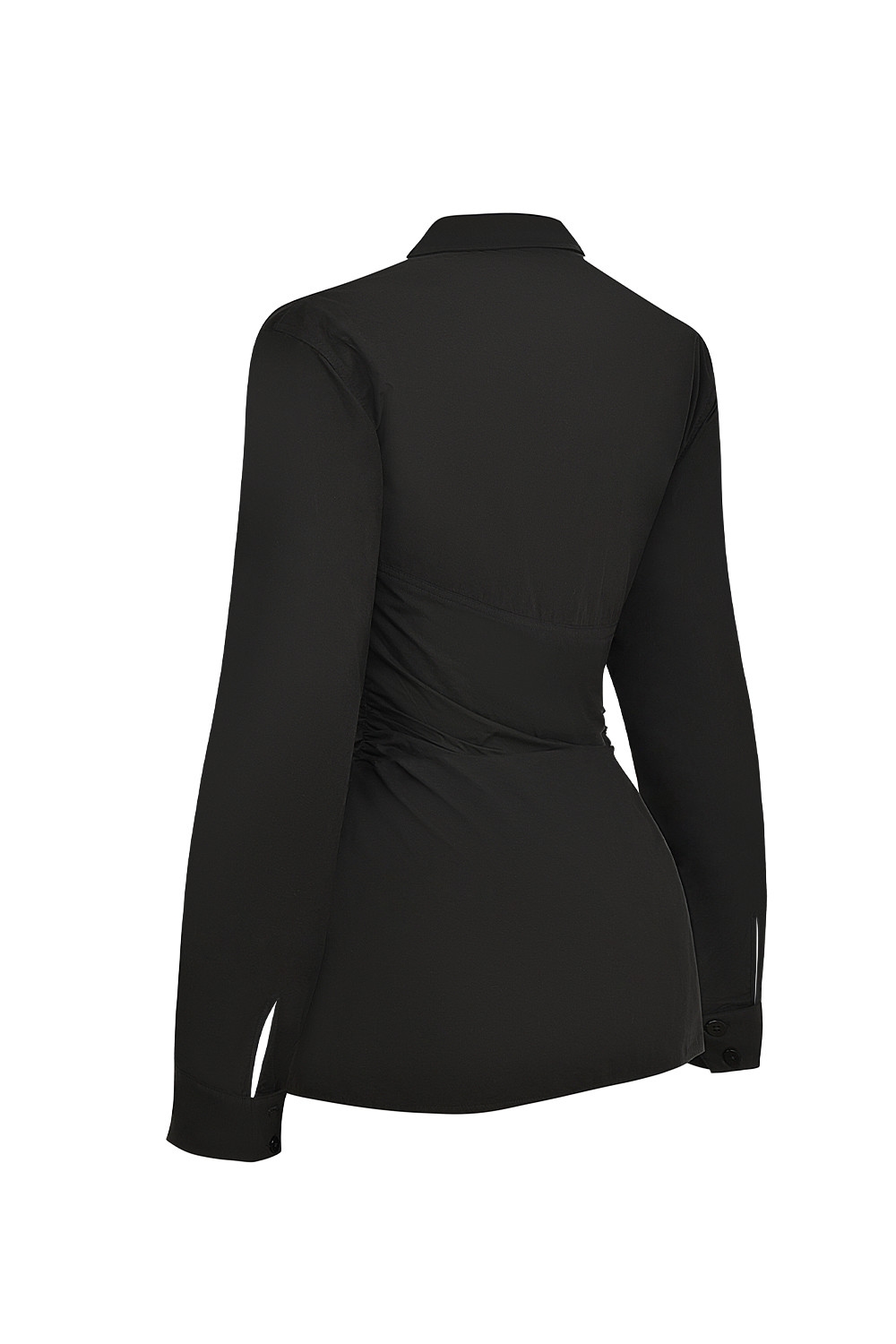 Mistress Rocks Black Cotton Cutout Shirt dress - SALE — image 12
