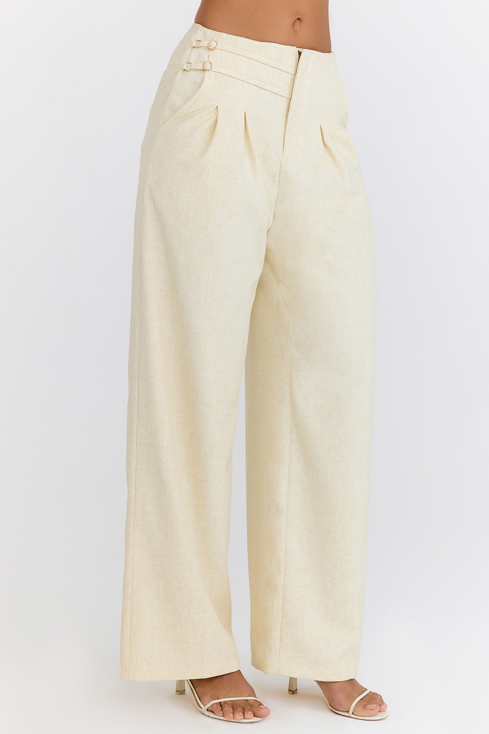 Mistress Rocks Butterscotch Pleated Trousers - SALE — image 10
