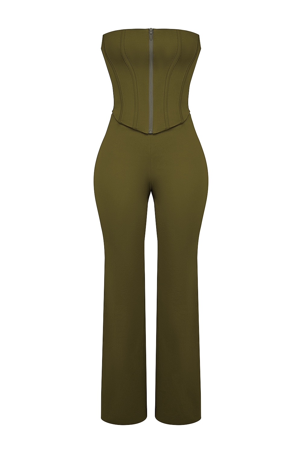 Mistress Rocks Khaki Strapless Jumpsuit - SALE — image 10
