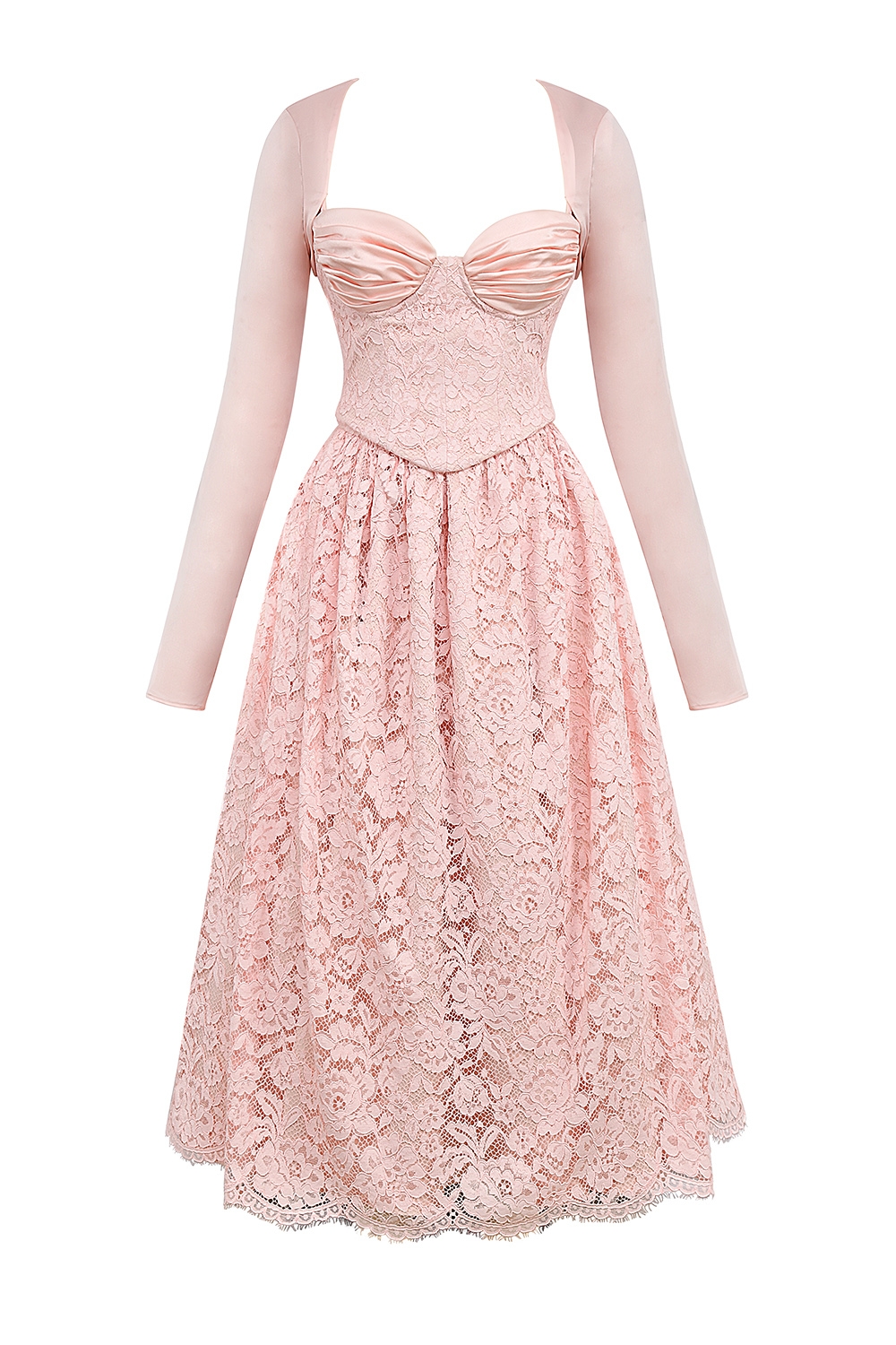 Duchess  Ballerina Pink Lace Corset, Skirt and Bolero — image 11