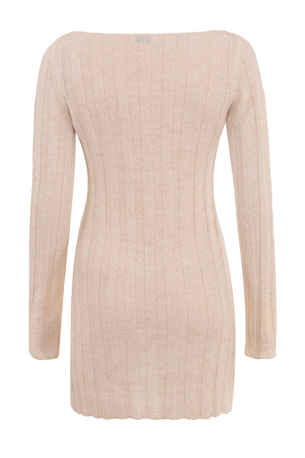 Mistress Rocks Biscuit Rib Knit Mini Dress - SALE — image 14