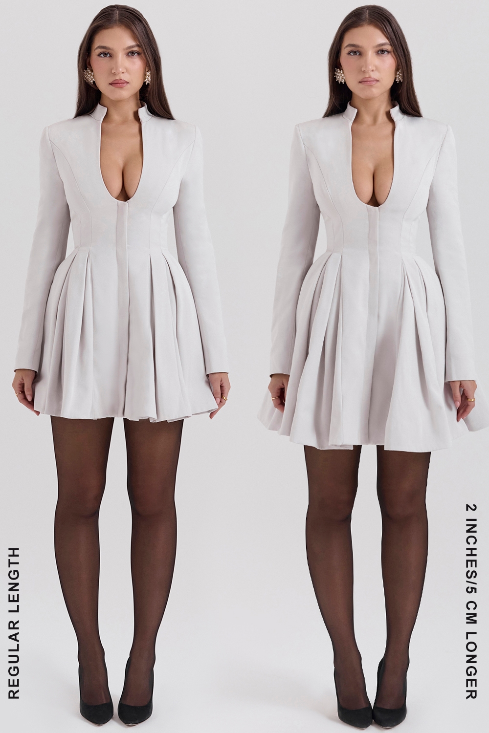 Heiress  French Dove Contour Mini Dress — image 10