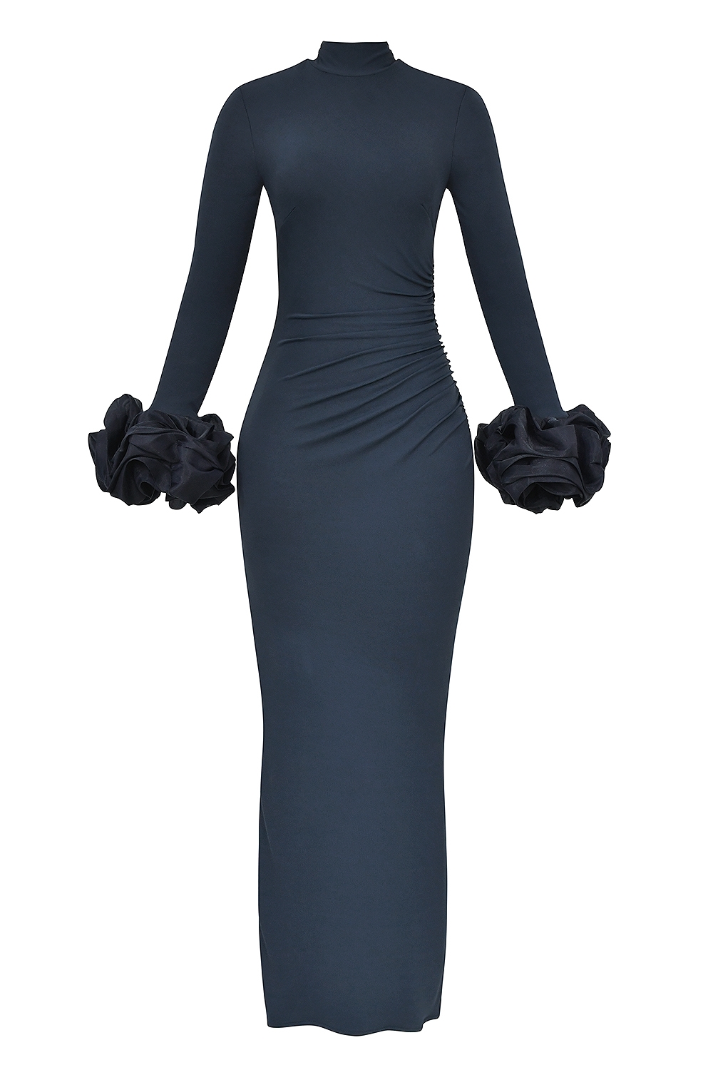 Fabienne  Midnight Ruffle Sleeve Maxi Dress — image 12