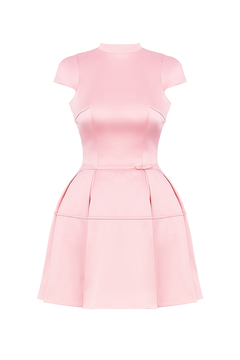 Saida  Parisian Pink Backless Mini Dress — image 11