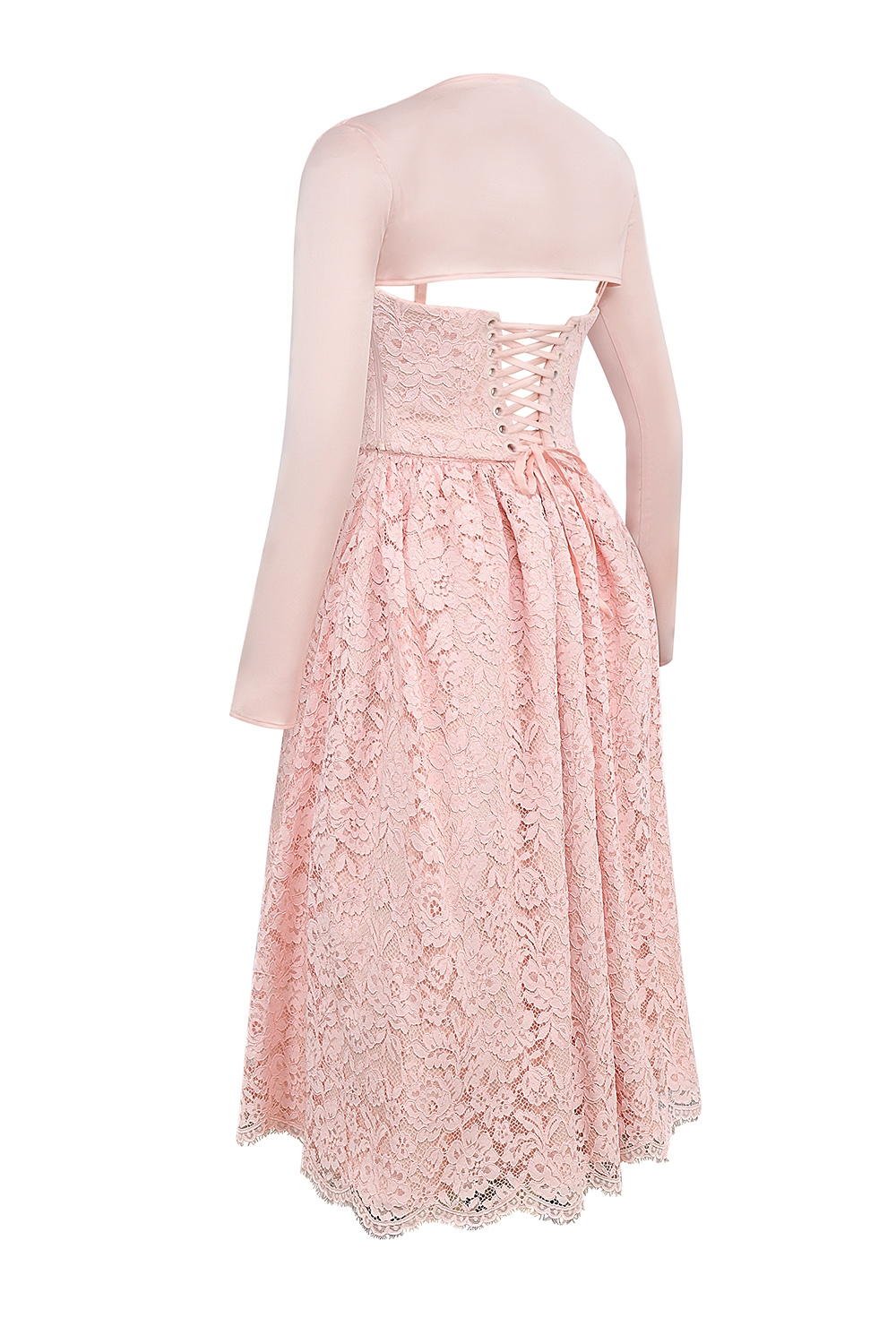 Duchess  Ballerina Pink Lace Corset, Skirt and Bolero — image 12